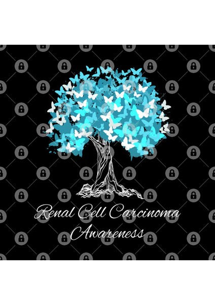 Renal Cell Carcinoma Awareness Butterfly Support Kupa Bardak