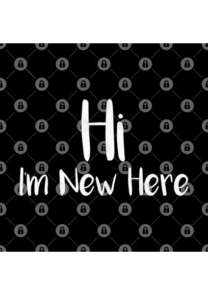 Student Hi I'M New Here New Kid At School Kupa Bardak