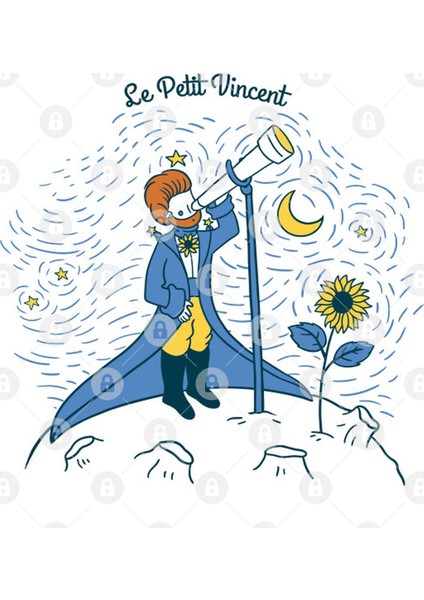 Le Petit Vincent Van Gogh Kupa Bardak