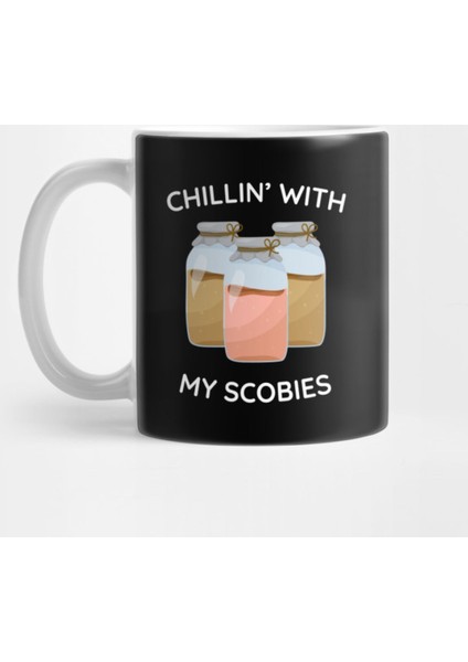 Scoby Pun Funny Kombucha Beverage Kupa Bardak