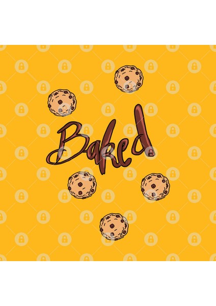 Baked Cookıes Kupa Bardak
