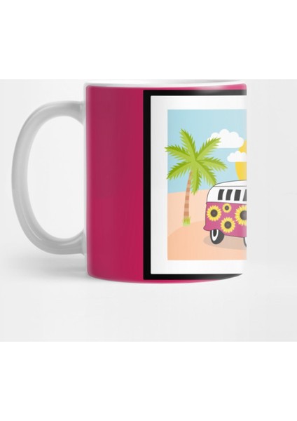 Summer Lovin' Beach Kombi Kupa Bardak