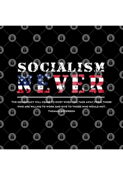 Patriotic Anti Socialism With Thomas Jefferson Quote Kupa Bardak