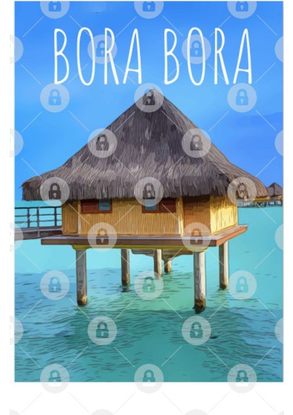 Bora Bora Kupa Bardak