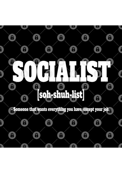 Funny Saying Anti Socialism Definition Gift Kupa Bardak