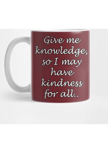 Daily Prayer: Give Me Knowledge, So I May Have Kindness For All | Inspirations For Life || S Kupa Bardak