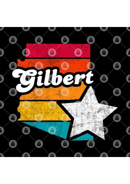 Gilbert Arizona Vintage Distressed Souvenir Kupa Bardak