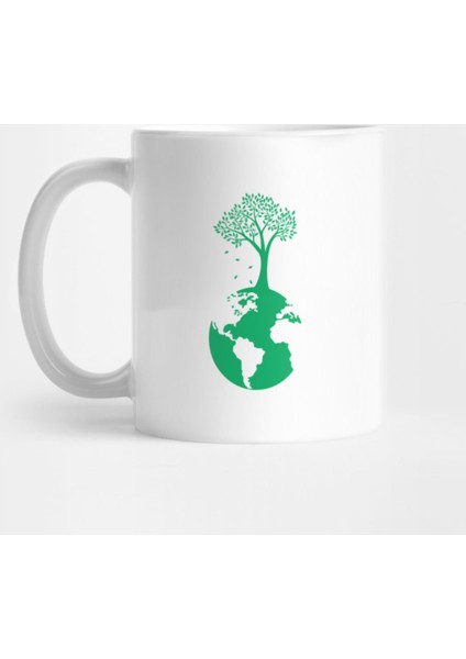 Tree Planet Earth Day Product Kupa Bardak