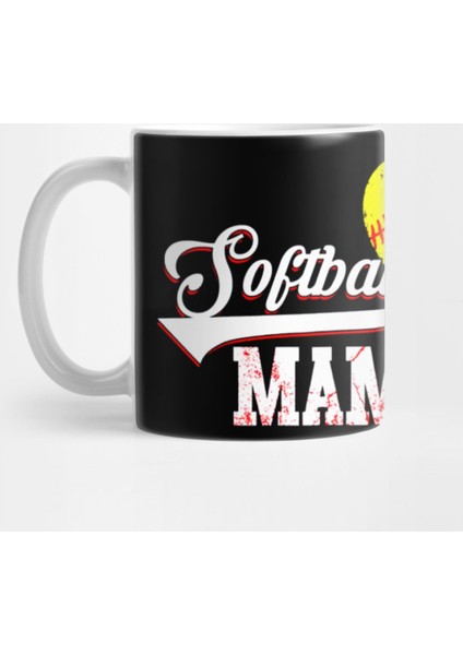 Family Softball Player Gifts Softball Mamaw Kupa Bardak