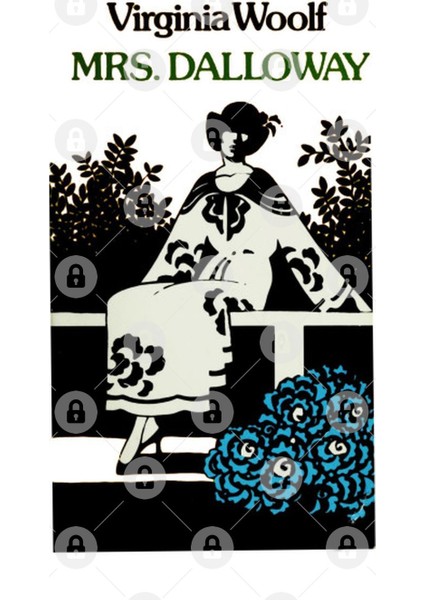 Mrs Dalloway Virginia Woolf Book Cover Kupa Bardak