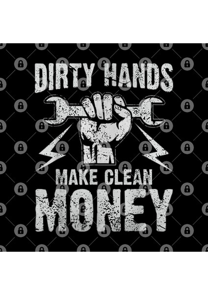 Dirty Hands Make Clean Money Perfect Kupa Bardak