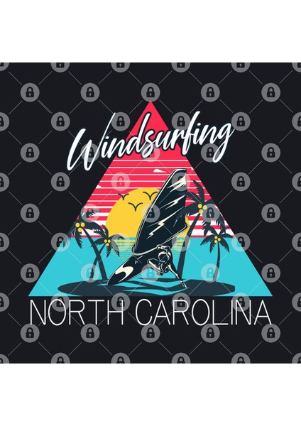 Windsurfing North Carolina Summer Beach Kupa Bardak