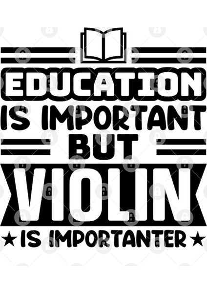Education İs İmportant, But Violin İs İmportanter Kupa Bardak
