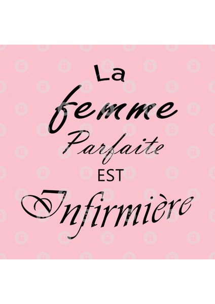 La Femme Parfaite Est İnfirmière Kupa Bardak