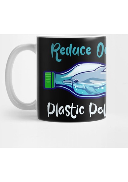 Reduce Ocean Pollution Tee Earth Climate Change Sos Seas Kupa Bardak