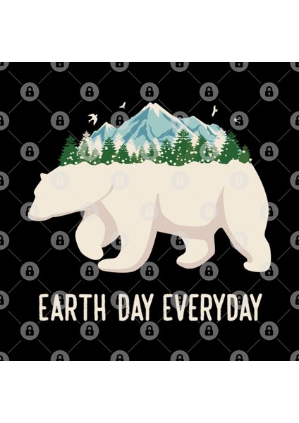 Earth Day Everyday Tee Earth Climate Change Save The Planet Kupa Bardak