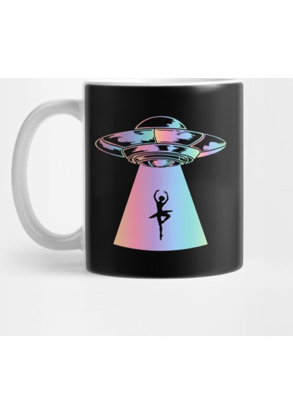 Ballerina And Ufo Kupa Bardak