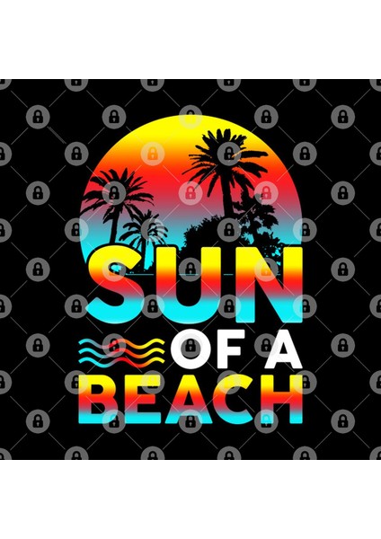 Sun Of A Beach Hawaii Palm Tree Summer Kupa Bardak