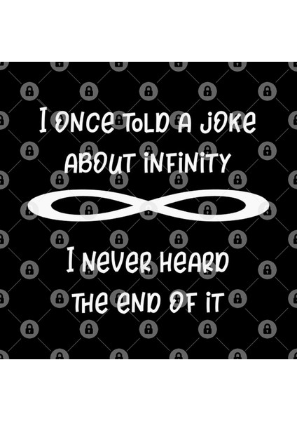 Funny Infinity Joke No End Kupa Bardak