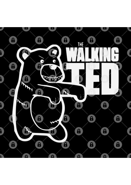 Walking Ted Funny Kupa Bardak