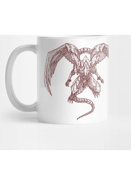 Geometric Winged Dragon Of Ra Kupa Bardak