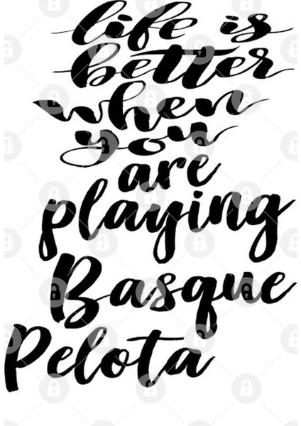Life Is Better When You Are Playing Basque Pelota Kupa Bardak