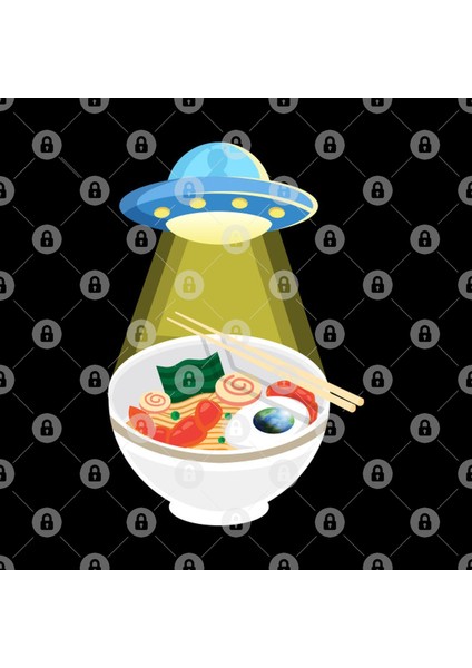 Space Ramen Kupa Bardak