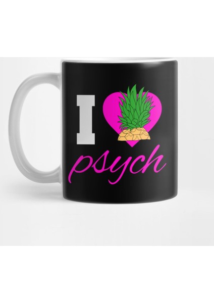 Psych Pineapple Awesome Funny Summer Fruit Kupa Bardak