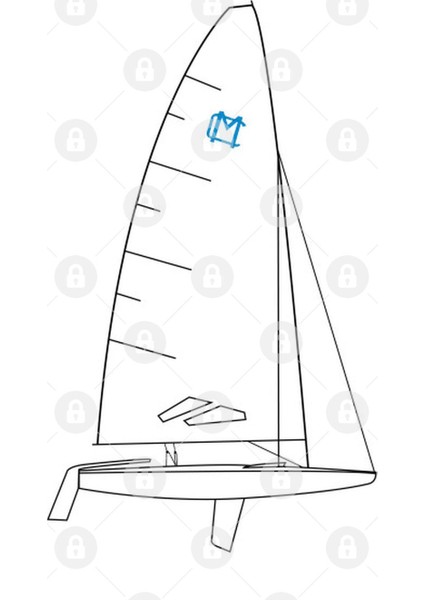 Mc Scow Sailboat Kupa Bardak