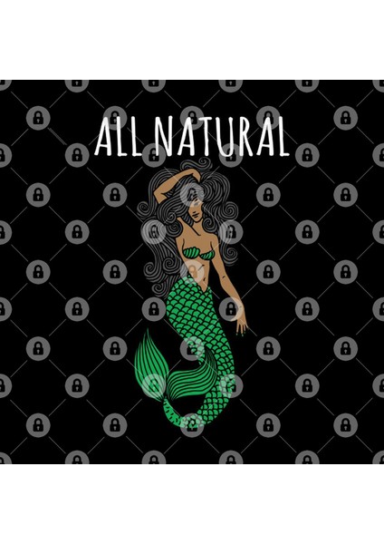 All Natural Mermaid Kupa Bardak
