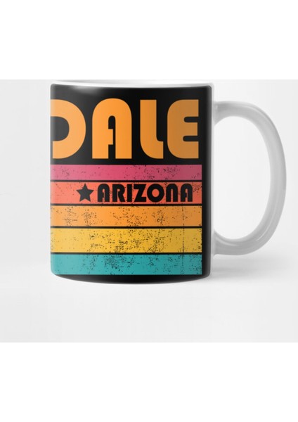 Glendale Arizona Vintage Distressed Souvenir Kupa Bardak