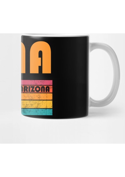 Yuma Arizona Vintage Distressed Souvenir Kupa Bardak