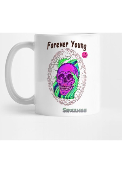 Skull Art Design Kupa Bardak