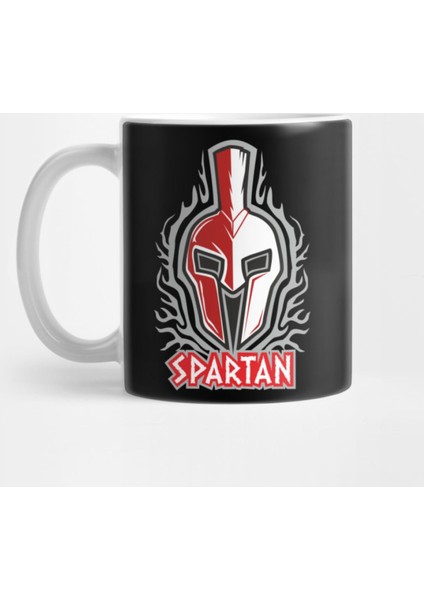 Spartan Helmet Kupa Bardak