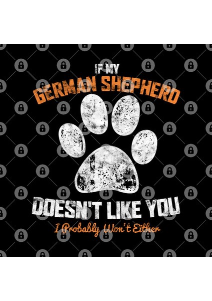 If My German Shepherd Doesn'T Lıke You I Probably Won'T Eıther Kupa Bardak