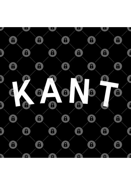 İmmanuel Kant Kupa Bardak