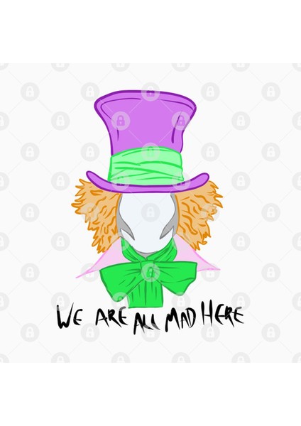 We Are All Mad Here Kupa Bardak