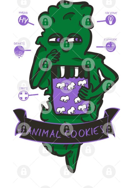 Animal Cookies Kupa Bardak