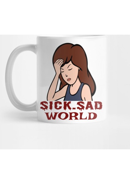 Daria Sick Sad World Kupa Bardak