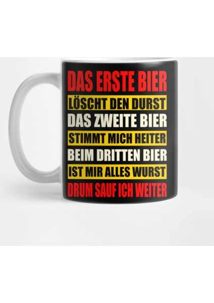 Bier Gedicht Geschenk Kupa Bardak