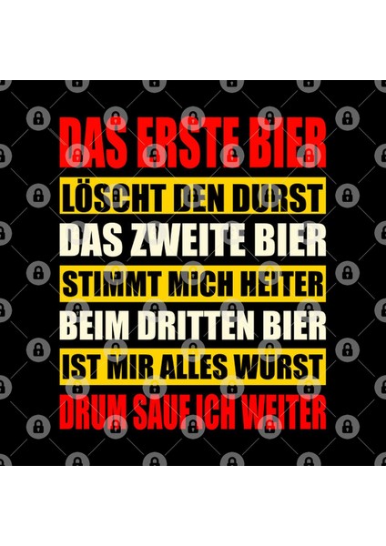 Bier Gedicht Geschenk Kupa Bardak
