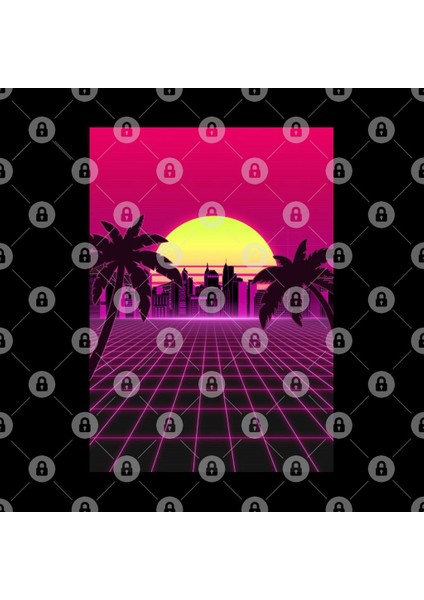 Retro Horizon Kupa Bardak