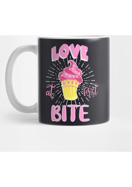 Love At First Bite Cupcake Kupa Bardak