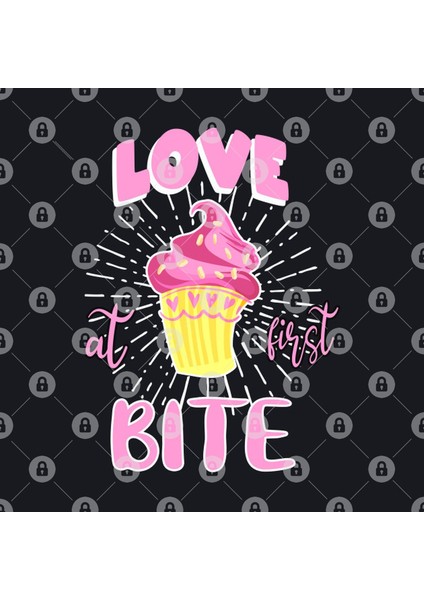 Love At First Bite Cupcake Kupa Bardak