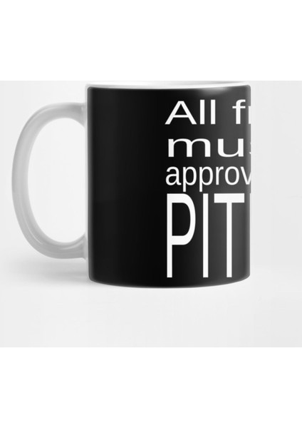 All Friends Must Be Approved By The Pitbull Tank Top Kupa Bardak