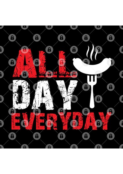 All Day - Everyday | Bbq Season Meat Time Kupa Bardak
