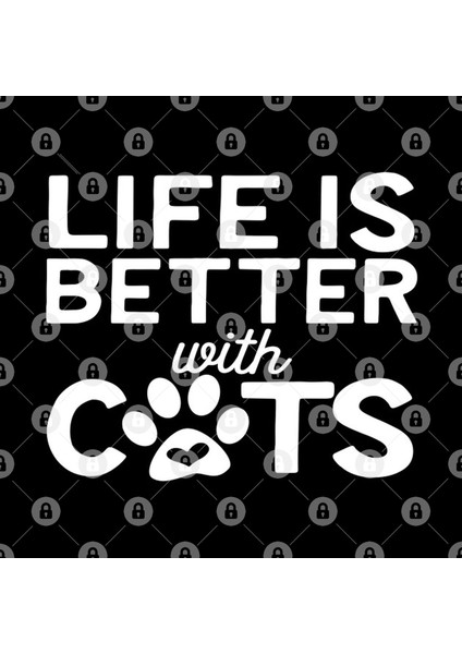 Life Is Better With Cats Kupa Bardak
