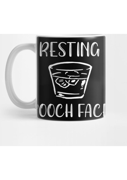 Kombucha Resting Booch Face Kupa Bardak