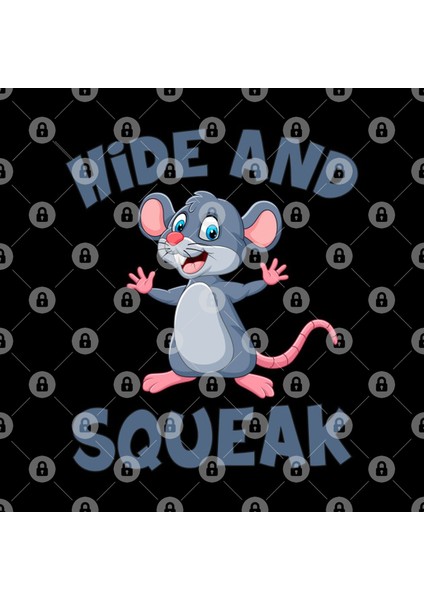 Hide Squeak Mouse Mice Funny Cute Kupa Bardak
