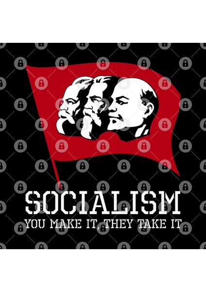 Socialism, You Make It, They Take It - Libertarian Gift Kupa Bardak